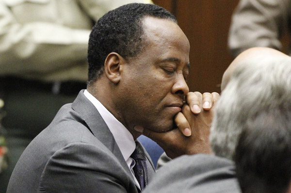 Conrad Murray sentenced to four years in prison