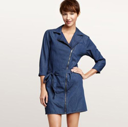 dark denim mini 