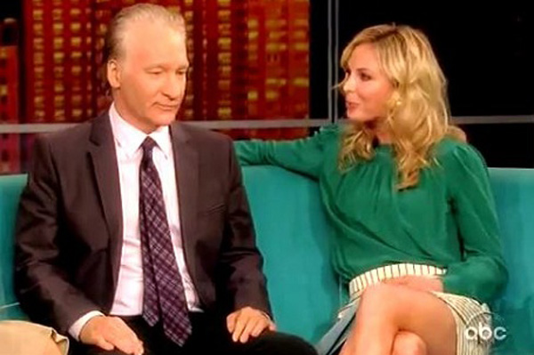 Bill Maher and Elisabeth Hasselbeck on The View