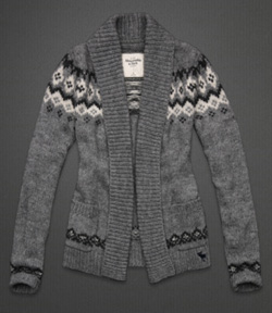 Fair Isle cardigan