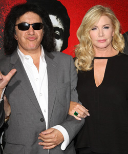 Gene Simmons and Shannon Tweed