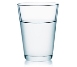 Hydrate your skin, water