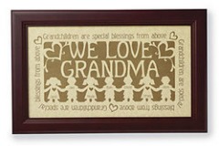 Grandparents art print