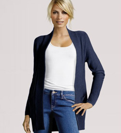 H&M Blue Cardigan