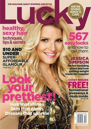 Jessica Simpson -- Lucky magazine