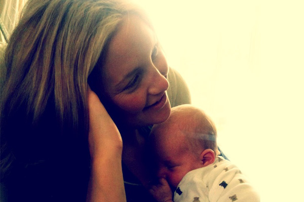 Kate Hudson and son Bingham