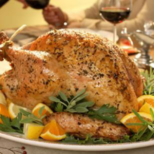 Herb & lemon roasted turkey