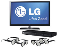 LG 47-inch Class LED HDTV Bundle Home Theater