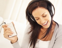 Listening MP3 player