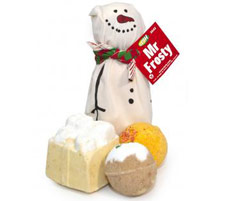 Lush Mr Frosty bath bomb