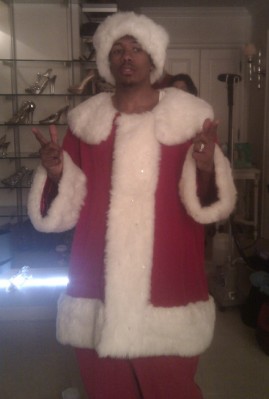 Nick Cannon gets in the holiday...