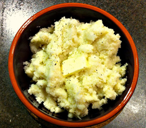 Mashed cauliflower