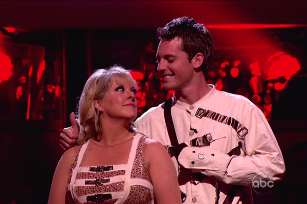 Nancy Grace and Tristan on Dancing with the Stars