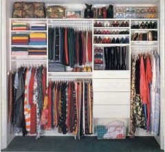 Organized closet