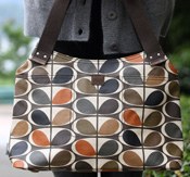Orla Kiely Oval Stem Print Classic Shoulder Bag