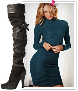 What to wear with over the knee boots