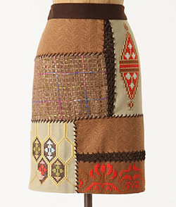 Quiltwork skirt