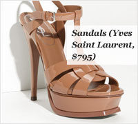 platform sandal