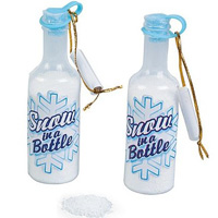 Snow in a Bottle powder candy, set of 12 (Oriental Trading Company, $7)