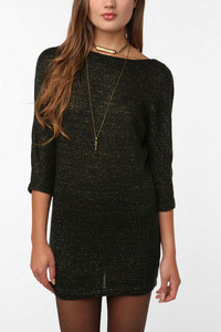 Sparkle sweater dress
