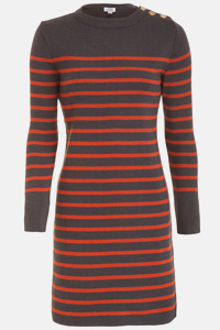 Say yes to stripes sweater dress