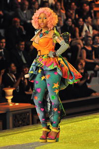 Nicki Minaj at the Victoria Secret Fashion Show