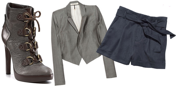 What to wear with lace-up booties