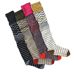 Knee-high socks