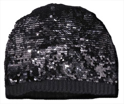 Sequin beenie