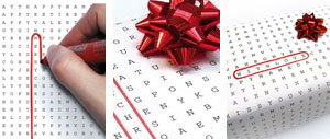 wrapping paper hipster