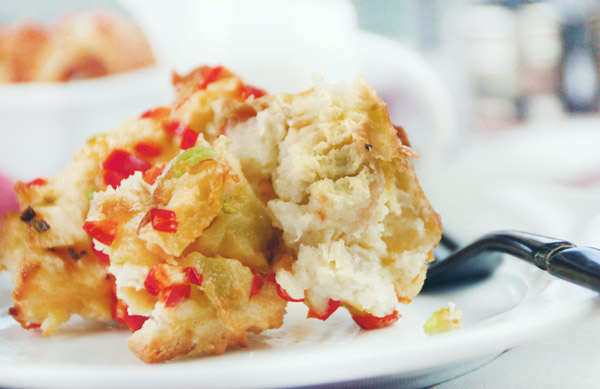 savory bread pudding