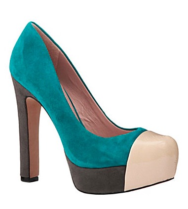 colorblock pumps