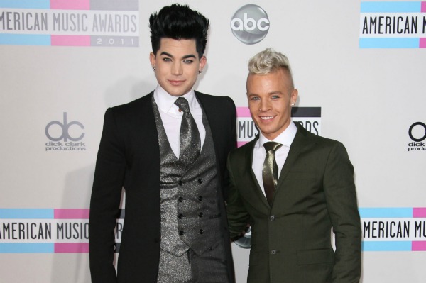 Adam Lambert and boyfriend