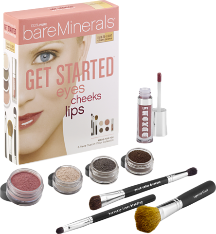 Bare Minerals Get Started for Eyes, Cheeks and Lips