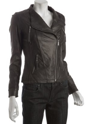michael kors leather jacket