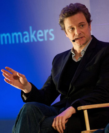 Colin Firth at Apple Store event