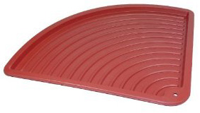 Space-saving corner boot tray