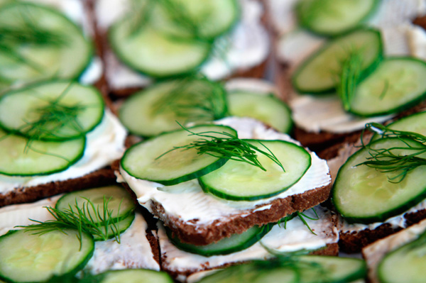 Cucumber dill crackers