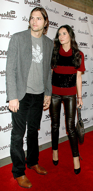 Demi Moore and Ashton Kutcher