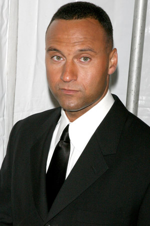 Derek Jeter gives autographs to his one-night stands