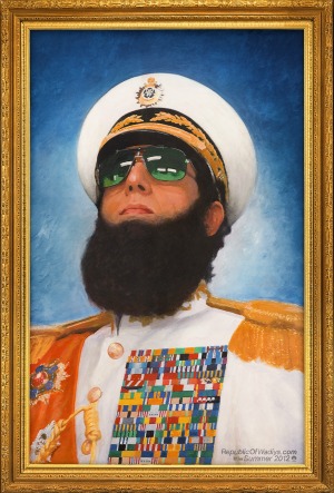 The Dictator official poster
