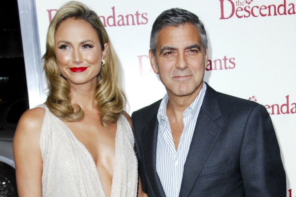 Stacy Keibler George Clooney