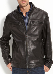 Leather jacket