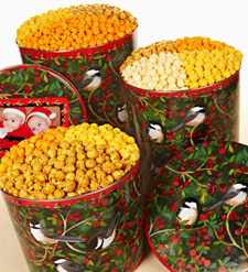 The Popcorn Factory Winter Song Popcorn Tins