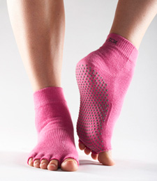 Half-ToeSox with Grip