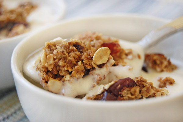 Homemade granola