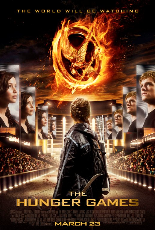 The Hunger Games puzzle poster