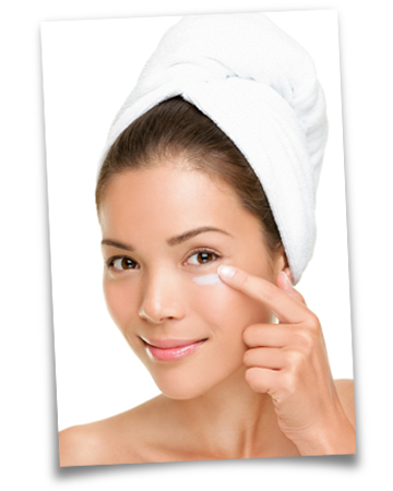 makeup application
