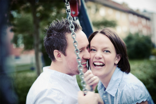 Couple at playground