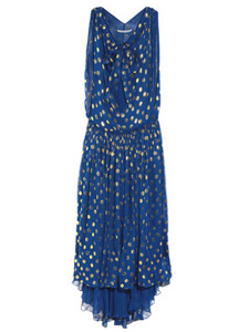 Diane von Furstenberg dot gown